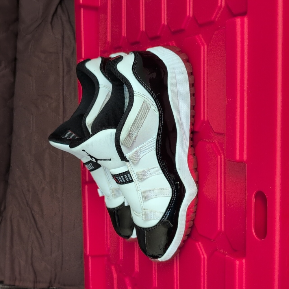 Jordan 11's  Black and White Sneakers